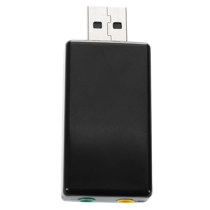 Card âm thanh 7.1 gắn ngoài cổng USB tiện dụng