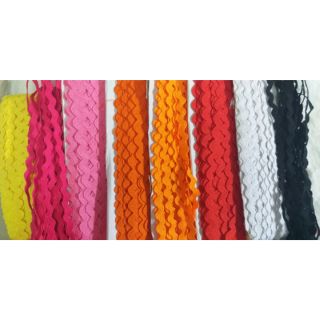 Dây viền ziczac,có nhiều màu ,size 5ly .
