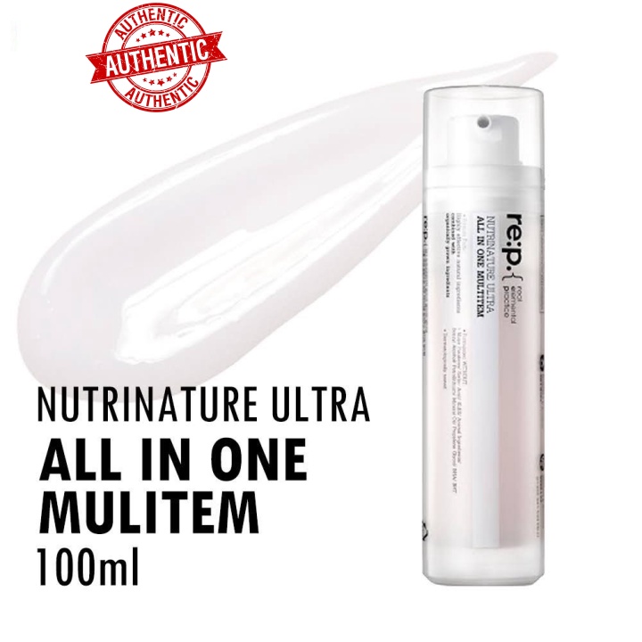 Nước Thần REP Cấp Ẩm, Phục Hồi Dành Cho Da Nhạy Cảm RE:P Nutrinature Ultra All-In-One Multitem 100ml