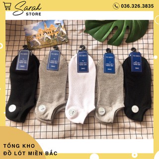 Combo 10 đôi tất lưới nam thông hơi cao cấp