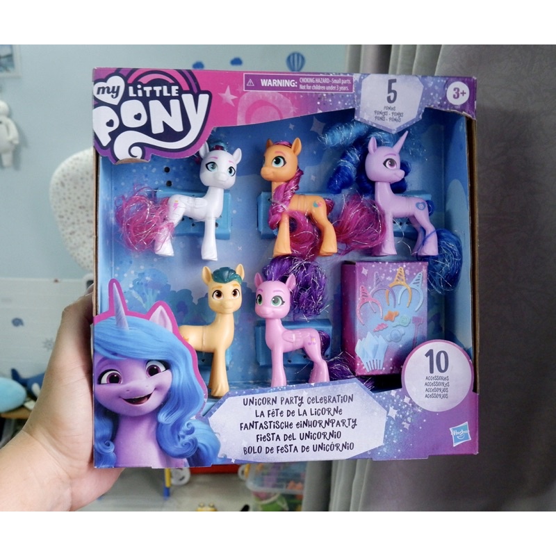 Bộ sản phẩm My little Pony A New Generation kèm 10 phụ kiện, hàng chính hãng