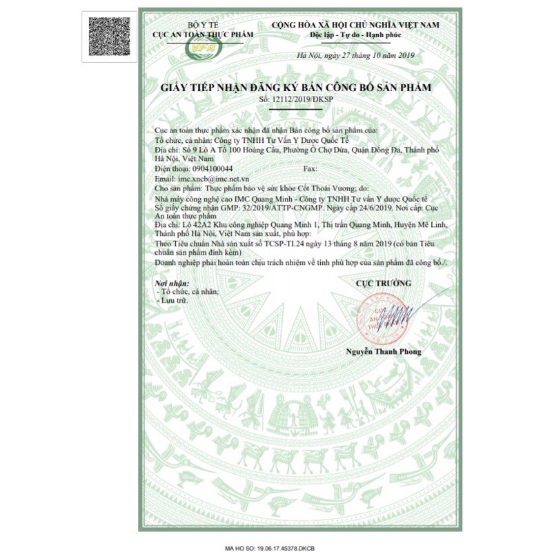 CỐT THOÁI VƯƠNG hộp 30 viên (tích điểm 10h tặng 1h + QUÀ ) | BigBuy360 - bigbuy360.vn