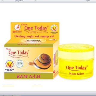 Kem one today cho da nám 9g