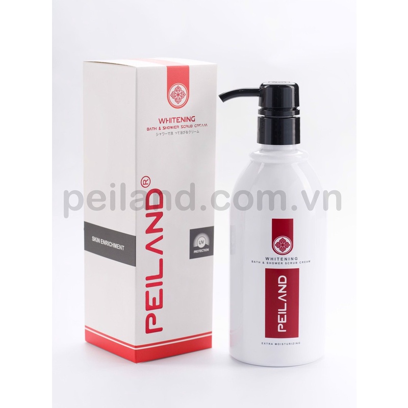 SỮA TẮM PEILAND SÁNG DA CÓ HẠT TRUNG CẤP SIÊU MỊN 350ML CHÍNH HÃNG - 8545