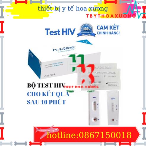 [Chính Hãng] Que Thử Nhanh HIV Tại Nhà FASTEP HIV 1/2 1 kit chính xác 99,9%