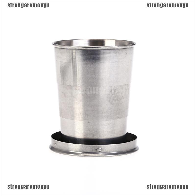 Cốc Inox 140ml Có Thể Gấp Gọn Tiện Dụng Mang Đi Du Lịch
