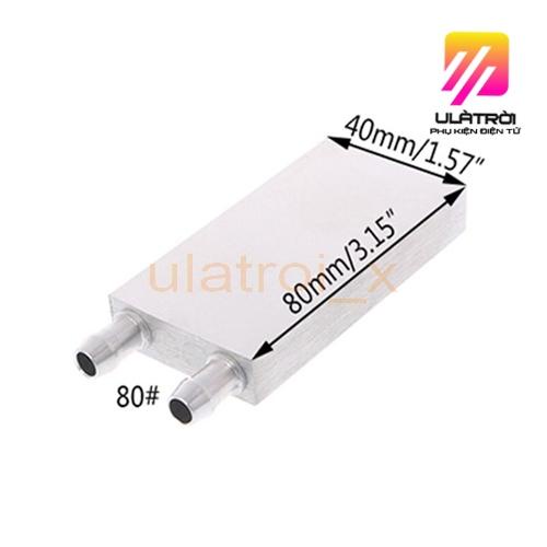 Khối Nhôm Tản Nhiệt Nước Cao Cấp Cho Sò Nóng Lạnh/ CPU Máy Tính Để Bàn