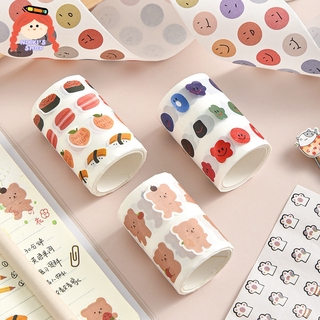 Cuộn Băng Keo Giấy Washi Nikki Sáng Tạo Dùng Trang Trí Sổ Tay