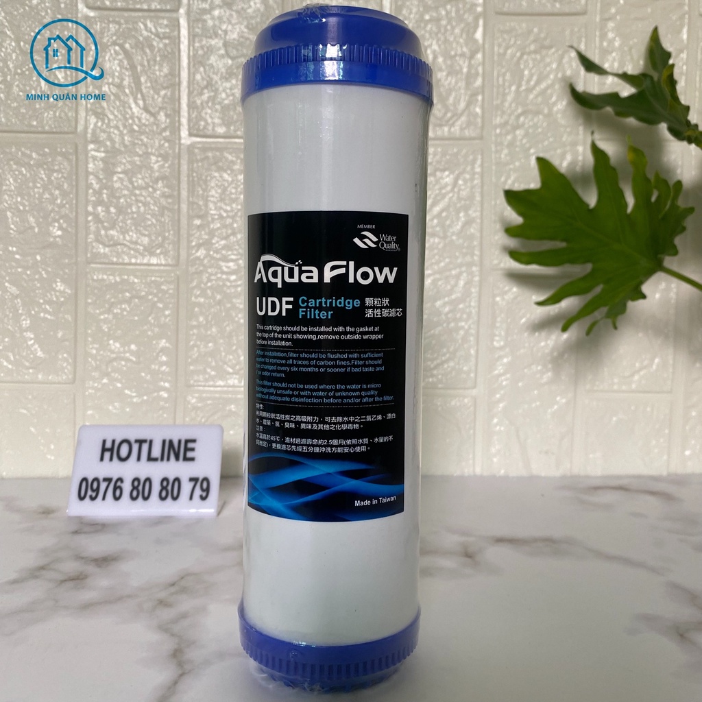 Bộ 3 lõi lọc 123 AQUAFLOW Đài Loan ❤️NHẬP KHẨU CHÍNH HÃNG TAIWAN❤️Bộ tiền lọc máy kiềm kangen water japan, máy RO