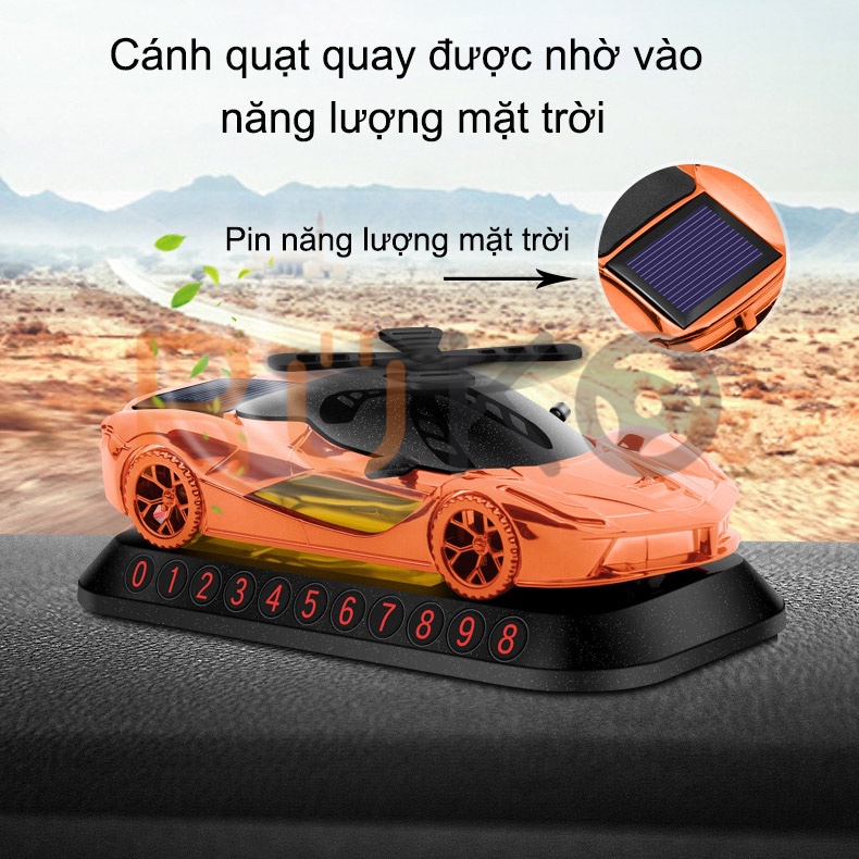 Nước Hoa Ô Tô mẫu xe hơi sang trọng tích hợp 3 tính năng