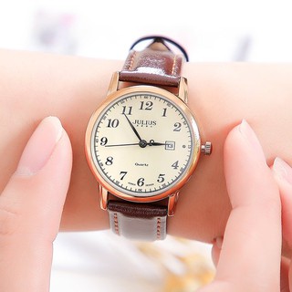 Đồng Hồ Nữ Dây Da Julius JA-508 JU1200