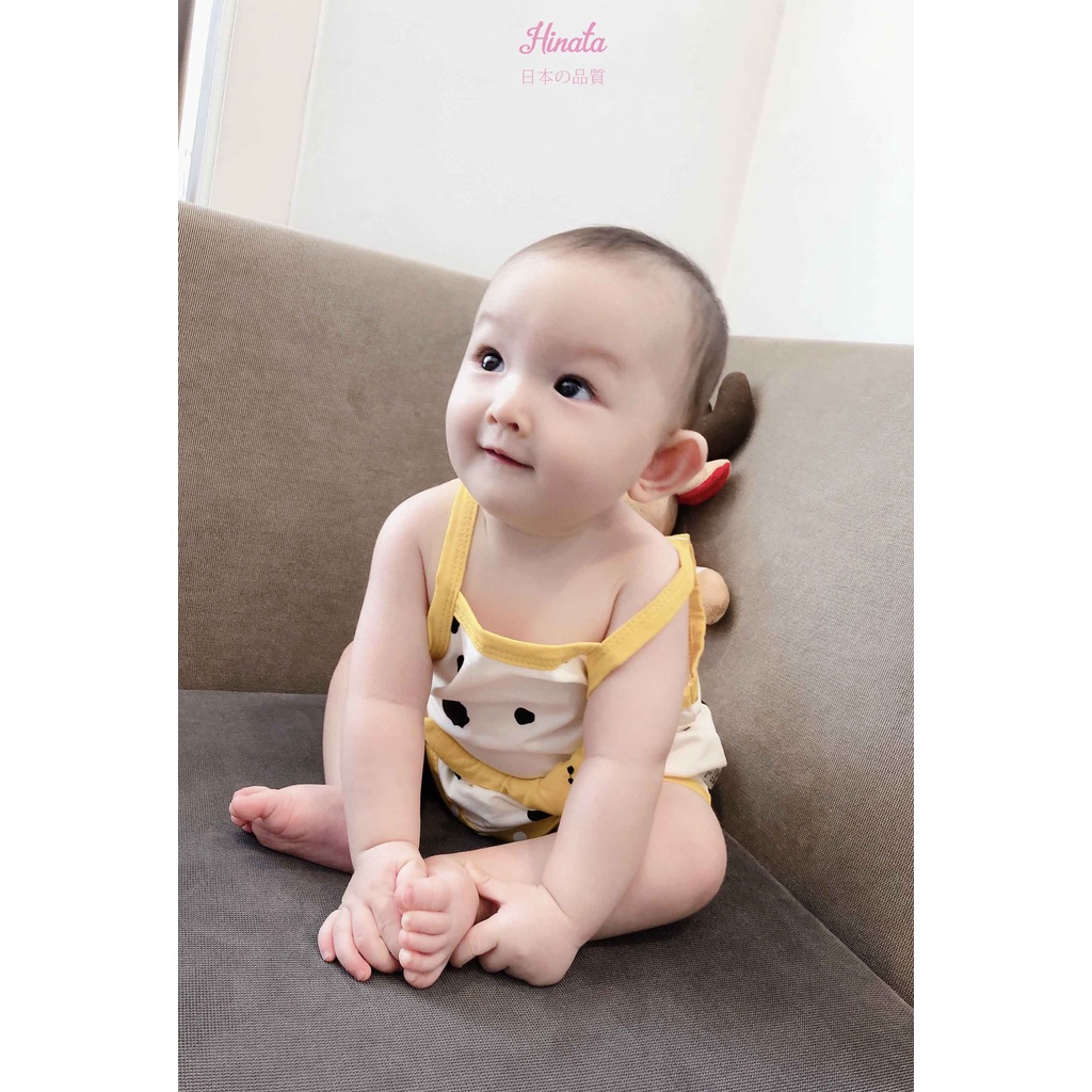 Bộ bodysuit cho bé HINATA - Chất vải thoáng khí thoải mái cho bé vui chơi cả ngày BF19
