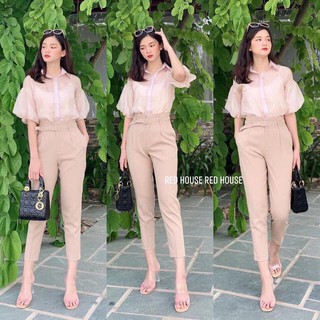 Quần baggy nữ công sở 💖FREESHIP💖 Quần baggy nữ  form tôn dáng giúp bạn trông cao hơn Hàng Quẩng Châu chất đẹp