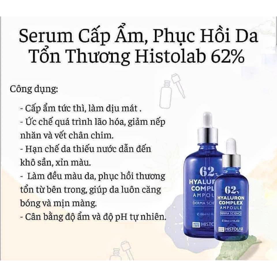 TINH CHẤT HISTOLAD 62%HYALURON AMPOULE , 47% VITA C COMPLEX AMPOULE