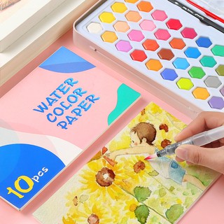 (GIÁ TỐT NHẤT)Màu Nước Keep Smiling 36 Màu Viên Nén Cao Cấp Đen/Xanh/Hồng