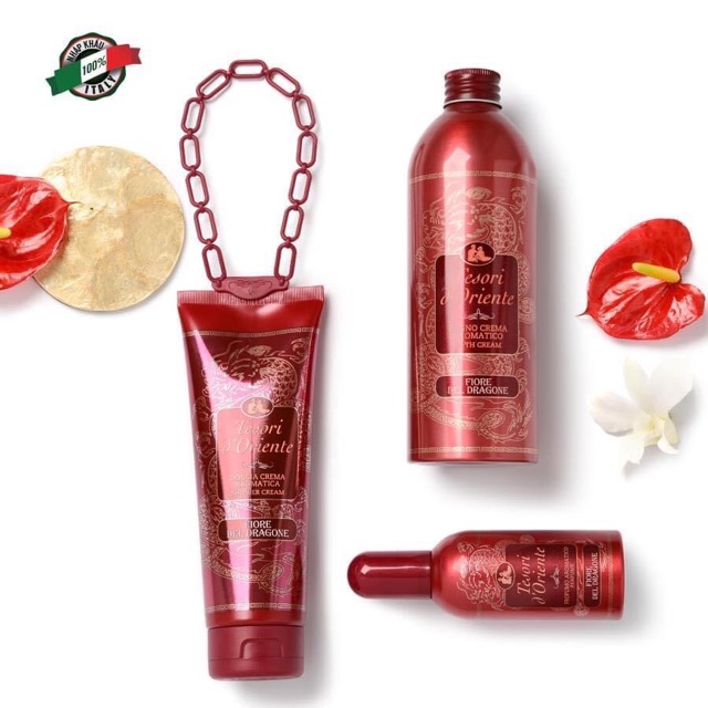 (HÀNG CHÍNH HÃNG) Sữa tắm nước hoa Tesori D' Oriente hoa thanh long ngọt ngào 250ml. | BigBuy360 - bigbuy360.vn