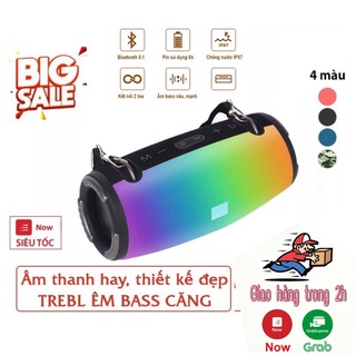Loa bluetooth Xtreme 3, 3B - loa bluetooth có đèn Led Bass Cực Mạnh Âm Thanh Lớn,Chống Thấm Nước Tốt