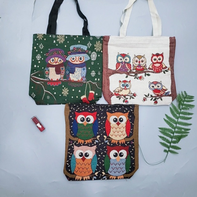 Túi vải dệt thổ cẩm handmade