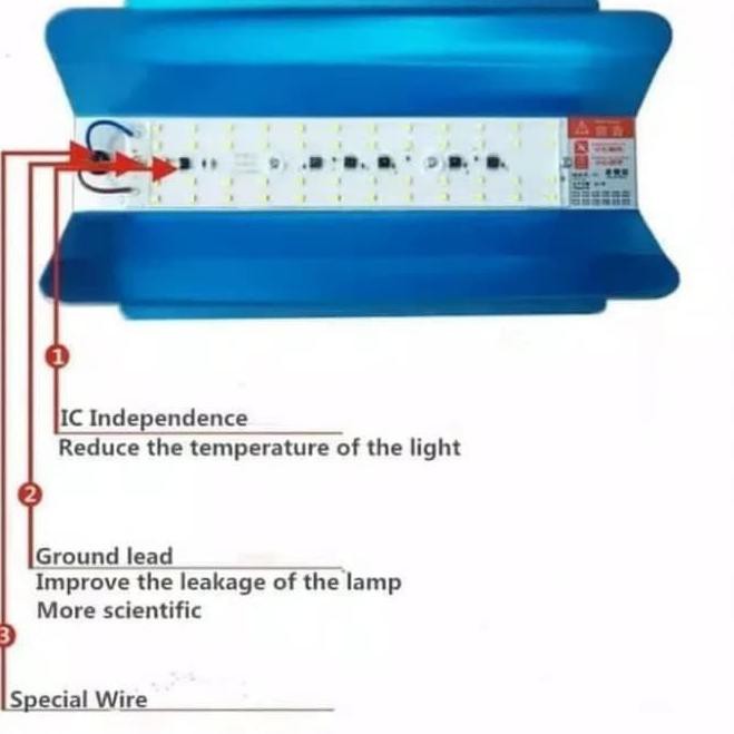 Đèn Led 50w / 50w / 50 Wat Dùng Để Hỗ Trợ Chiếu Sáng Khi Chụp Ảnh