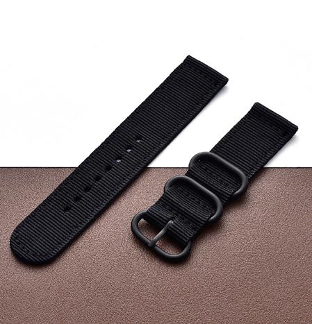 Dây Nylon Cho Đồng Hồ Thông Minh Amazfit Gtr2 Gtr 47mm Xiaomi Amazfit Pace 1 2 2s 3 Stratos Dài 22mm