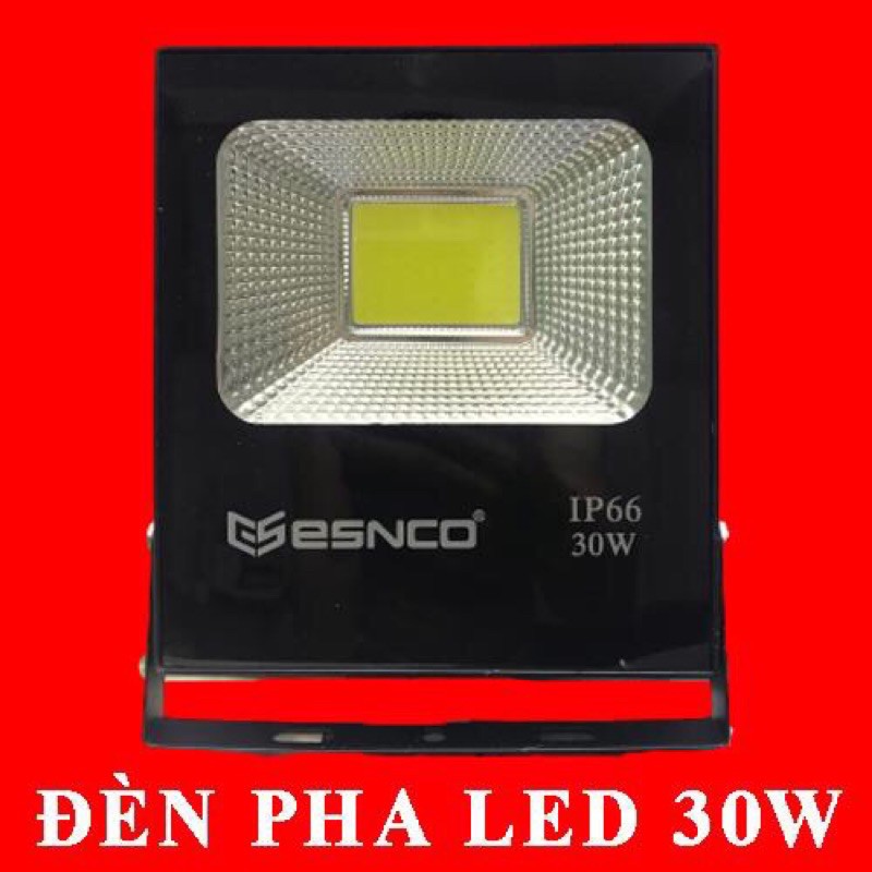 Đèn pha led 30W chuyên công trình bảng hiệu, trang trí sân vườn chống nước IP66