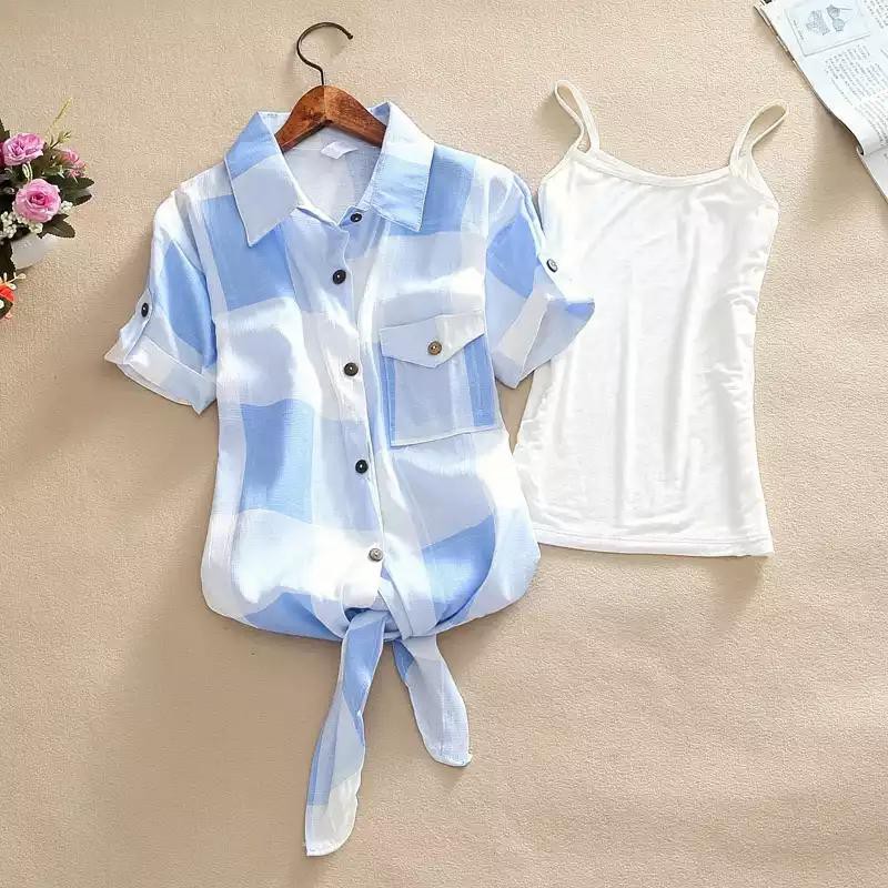 Áo sơ mi nữ siêu đẹp buộc dây dễ thương và hấp dẫn mới nhất