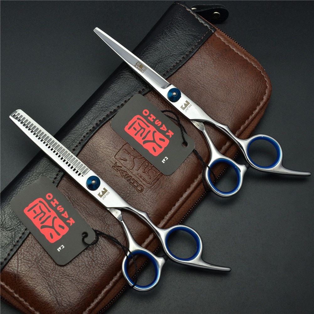 Bộ Kéo Cắt Tóc Kasho 6 Inch Chuyên Dụng Cho Salon