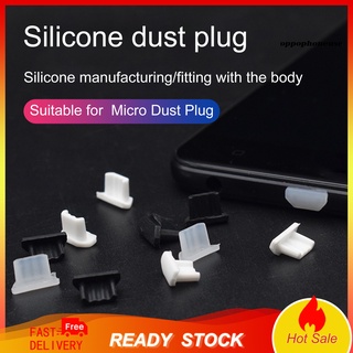 5 Nút bịt chống bụi cổng sạc USB cho điện thoại tùy chọn màu sắc