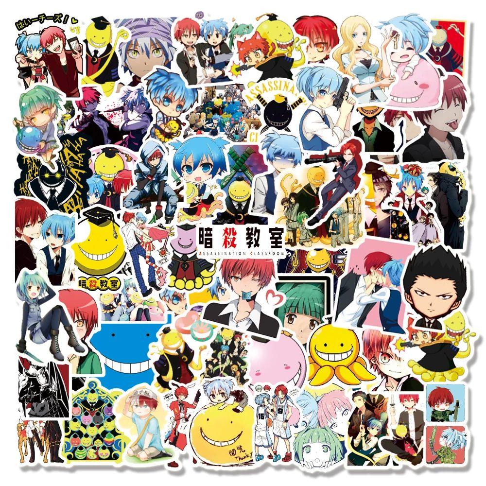 Miếng Dán Trang Trí Laptop / Điện Thoại Họa Tiết Hoạt Hình Anime Nhật Bản