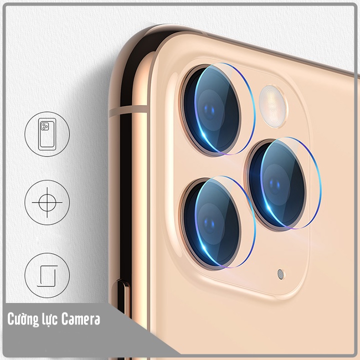 Kính cường lực bảo vệ Camera ống kính iPhone 15promax 14promax 13 promax 12 pro max 11 pro max x xsmax 7 8 plus