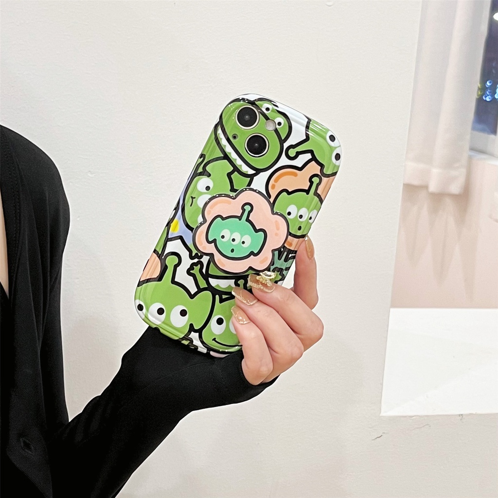 Ốp Điện Thoại Tpu Dẻo Họa Tiết Hoạt Hình Toy Story Kèm Giá Đỡ Chống Rơi Cho iphone 11 12 13Pro XS Max X XS XR IMD