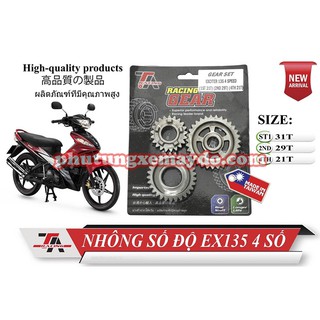 Nhông Số Độ Exciter 135 4S Ta Racing  