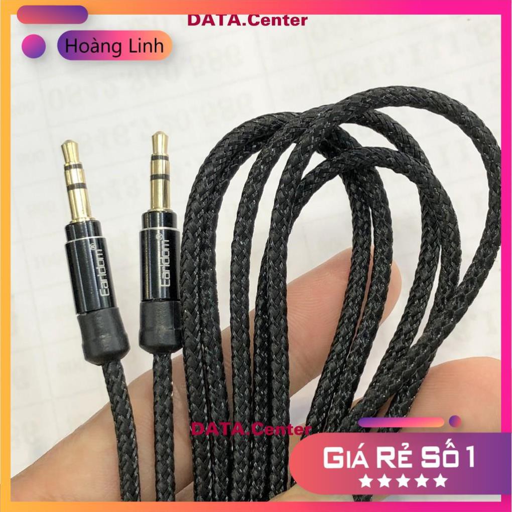 Dây cáp nối điện thoại vào loa hai đầu 3.5mm dài 1.5M Hãng Eardom 04