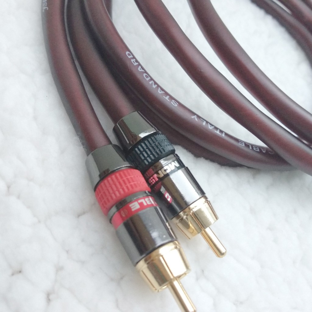 Dây AV 4 đầu RCA Monster dây italy 1m