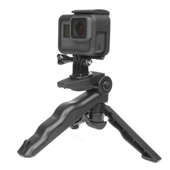 ❤️ HOTSALE ❤️ Chân Tripod Handgrip mini xếp gọn (Đen) + Giá kẹp điện thoại 001