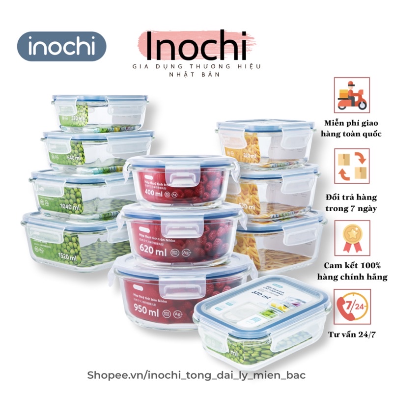 Hộp thuỷ tinh đựng cơm văn phòng cao cấp inoch,hộp đựng Thực Phẩm bảo quản trong tủ lạnh, thành phần an cho sức khoẻ