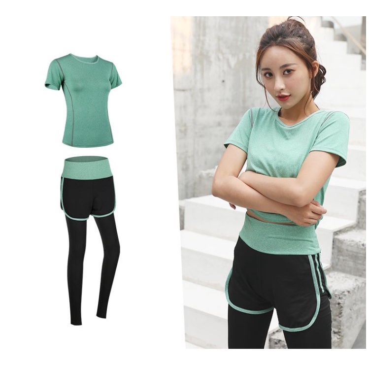 Set Đồ Tập GYM Nữ - Bộ Đồ Tập YOGA 2 Món Nhiều Màu 018Plus GYM FASHION