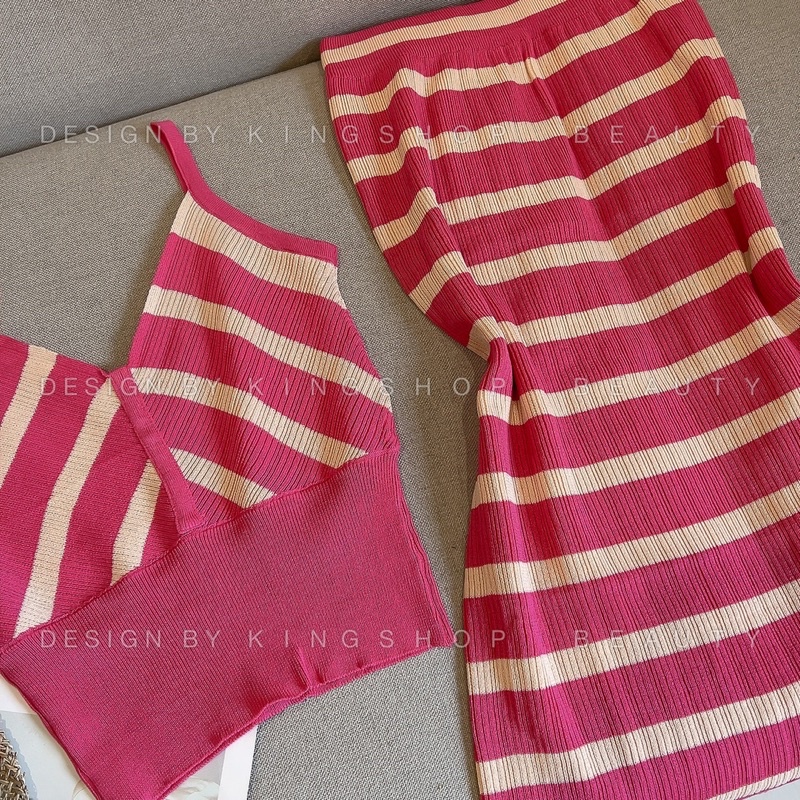 Set Kẻ Hồng Siêu Hot L1