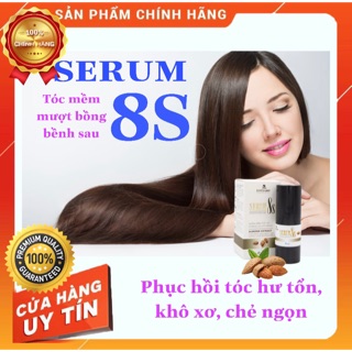 SERUM 8S dưỡng tóc hư tổn, khô xơ, chẻ ngọn cho tóc bồng bềnh, óng mượt thumbnail