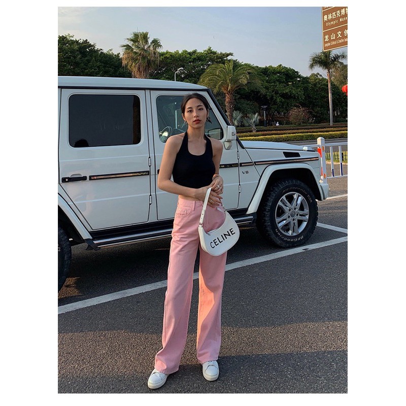 Áo crop cổ yếm trendy 55k/áo (từ 2c)