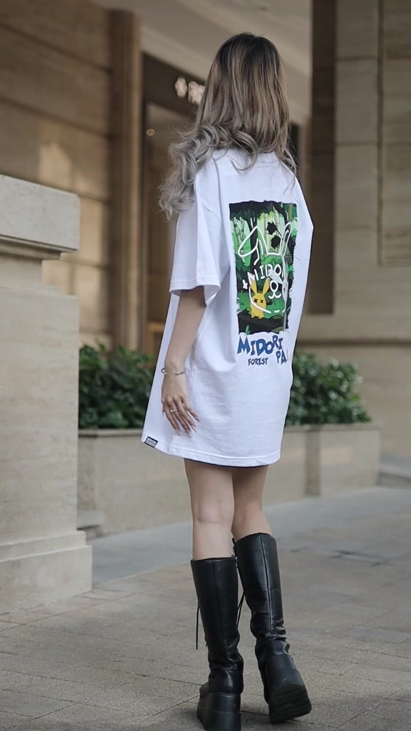 Áo thun nữ nam form rộng tay lỡ Phông Unisex 100% Cotton Chính Hãng MINI CAT Cao Cấp Local Brand Mi Midori | BigBuy360 - bigbuy360.vn