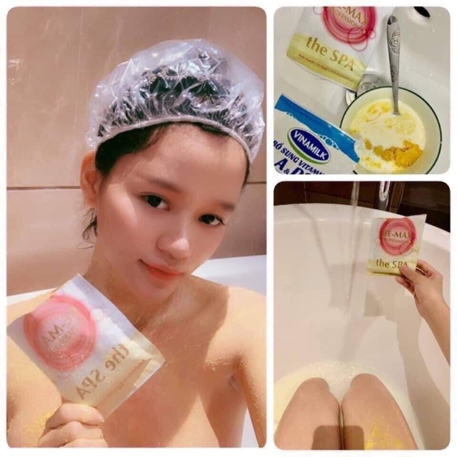 Tắm trắng bemax the spa chuẩn spa tại nhà