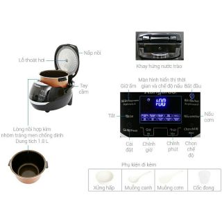 Nồi cơm điện tử 1.8 lít Kangaroo KG59