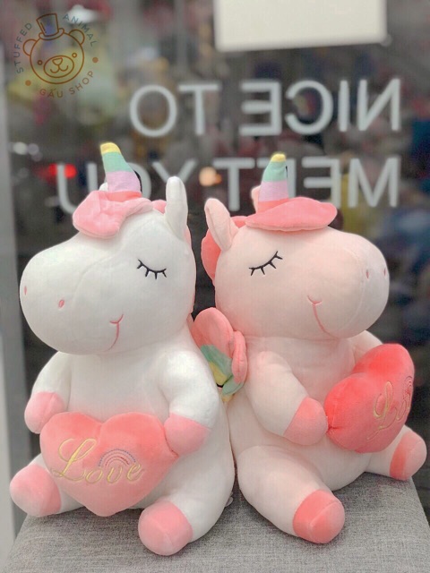 [Bán Chạy] Gấu bông Kỳ lân 7 màu 🦄