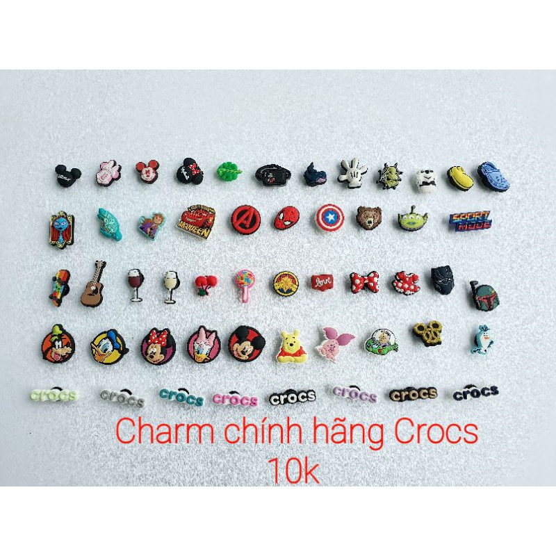 Hình gắn trang trí lên giày