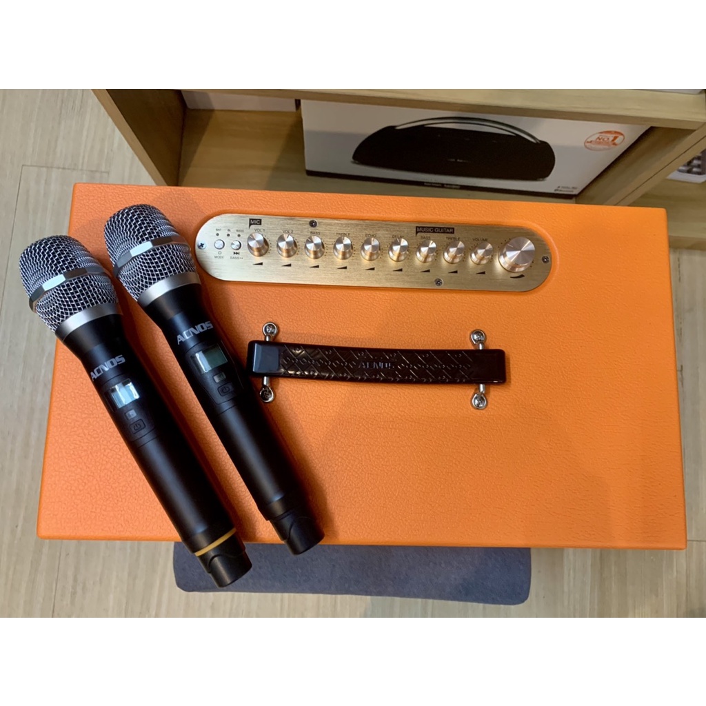 Loa Karaoke Acnos CS447- hàng chính hãng- new 100%- Pin 7h- Bảo hành chính hãng 12 tháng