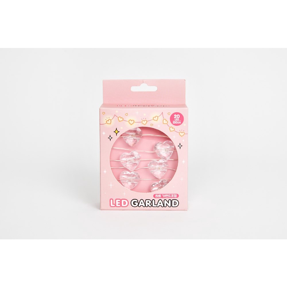 Dây Đèn Trang Trí ARTBOX Hàn Quốc Hình Trái Tim