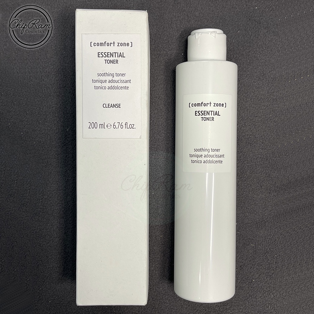 Nước hoa làm dịu da Comfort Zone Essential Toner không chứa cồn 200ml hàng chính hãng
