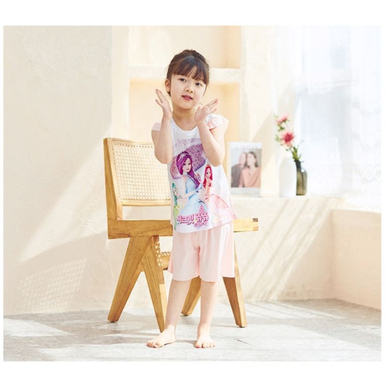 Bộ bé gái hình công chúa cánh tiên