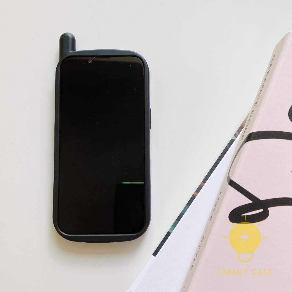 Retro Phone Shape IMD Phone Case Compatible with iPhone 13 Pro Max 12 11 Mini X XS Max XR SE 8 Plus 7 6 6S Aesthetic Ins Newest Fashion Korean Style Retro Classic Cute Cartoon Couple Shockproof Protective TPU Cover Shell